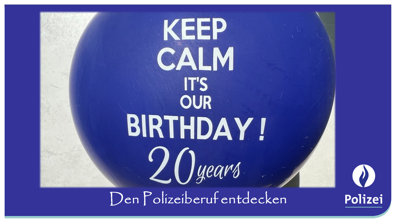 Keep Calm it's our Birthday ! 20 years